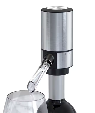 Elektrische Wijnbeluchter en Dispenser – Automatische Wijn Decanter met Oplaadbare Basis