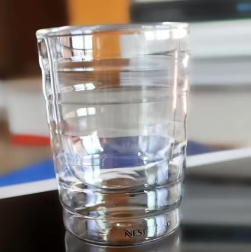 Dubbelwandige Glazen Koffiemok – Hittebestendige Transparante Drinkbeker