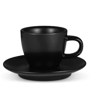 Keramische Espresso Kop en Schotel – 80 ml Barista Koffiekopje