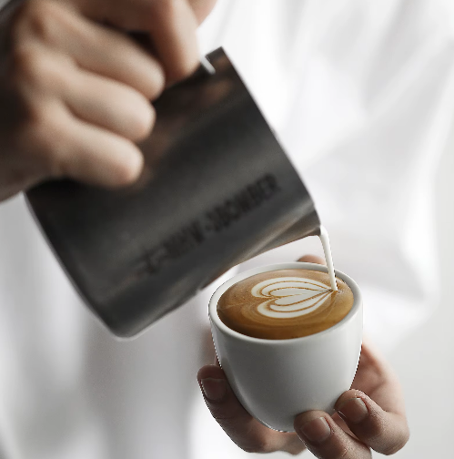 Keramische Espresso Kop en Schotel – 80 ml Barista Koffiekopje