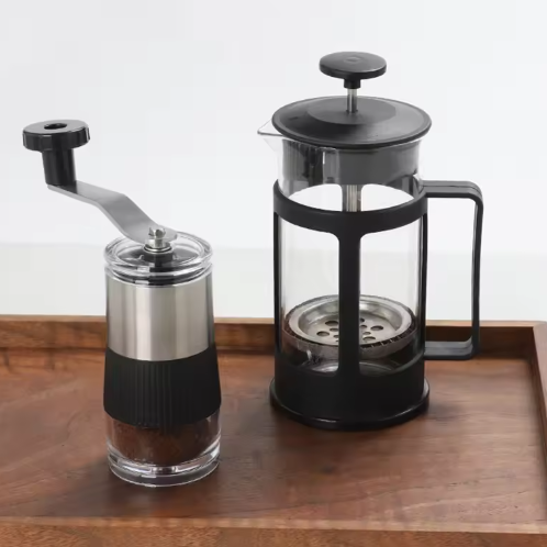 Mini Handmatige Koffiemolen – Compacte Bonenmolen met Keramische Maalkern