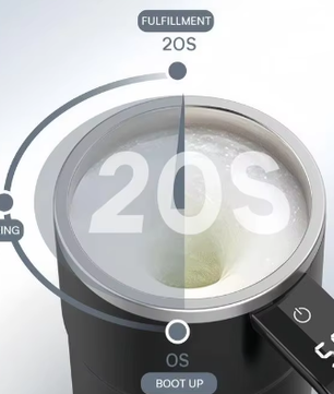 Elektrische Zelfroerende Koffiemok 380 ml – USB Oplaadbare Automatische Mengbeker