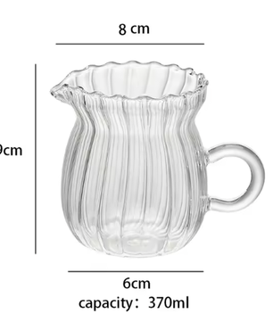 Transparante Glazen Theekop met Handvat – Hittebestendige Borosilicaat Koffiebeker