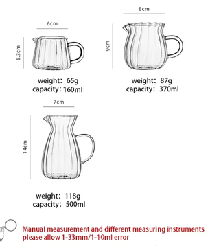 Transparante Glazen Theekop met Handvat – Hittebestendige Borosilicaat Koffiebeker