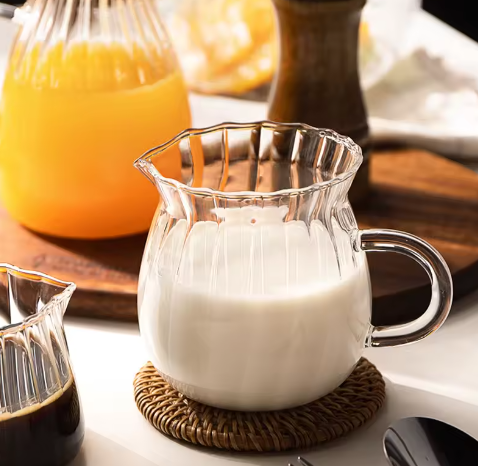 Transparante Glazen Theekop met Handvat – Hittebestendige Borosilicaat Koffiebeker