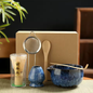 Japanse Matcha Theeset 6-Delig – Matcha Kom, Bamboe Garde en Thee Accessoires