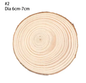 Ronde Houten Onderzetter – Natuurlijke Onderzetter voor Mok, Thee en Koffie