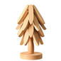 Houten Opvouwbare Boom Onderzetterset met Standaard – Boomvormige Onderzetters