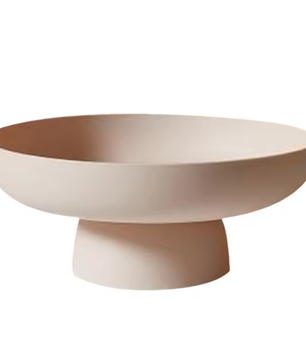 Ronde Fruitschaal met Afvoer – Moderne Fruitmand voor Aanrecht