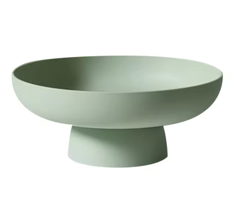 Ronde Fruitschaal met Afvoer – Moderne Fruitmand voor Aanrecht