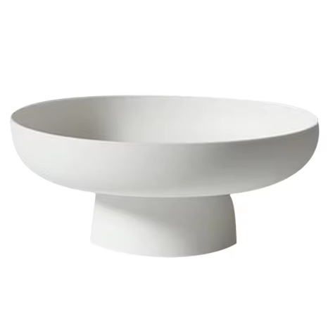 Ronde Fruitschaal met Afvoer – Moderne Fruitmand voor Aanrecht