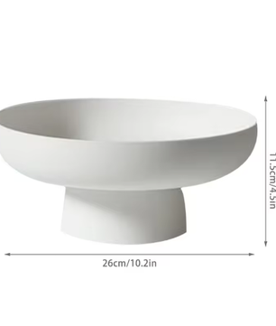 Ronde Fruitschaal met Afvoer – Moderne Fruitmand voor Aanrecht