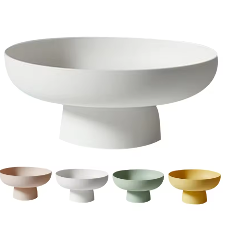 Ronde Fruitschaal met Afvoer – Moderne Fruitmand voor Aanrecht