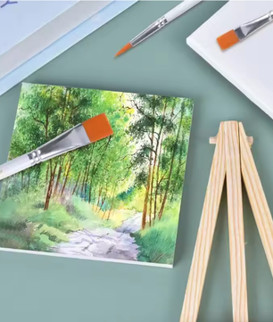 Set van 5 Mini Canvas Schilderdoeken – Blanco Doeken voor Schilderen