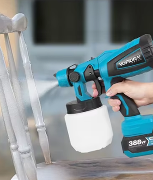 Draadloos Elektrisch Verfspuitpistool 1000 ml – Verfspuit voor DIY en Klusprojecten