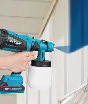 Draadloos Elektrisch Verfspuitpistool 1000 ml – Verfspuit voor DIY en Klusprojecten