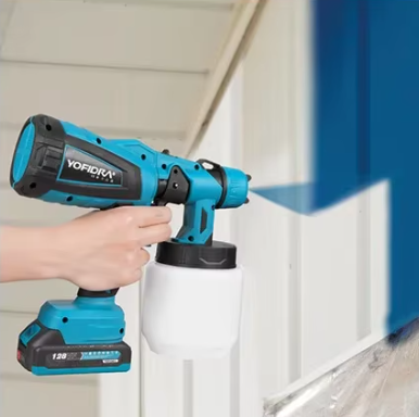 Draadloos Elektrisch Verfspuitpistool 1000 ml – Verfspuit voor DIY en Klusprojecten