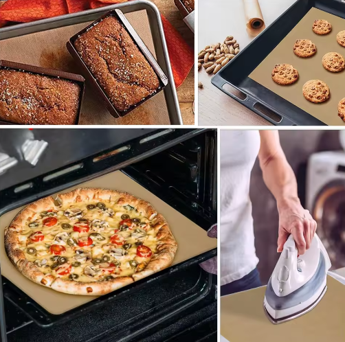 PTFE Hittebestendige Knutselmat 30 × 100 cm – Herbruikbaar Non-Stick Transfervel