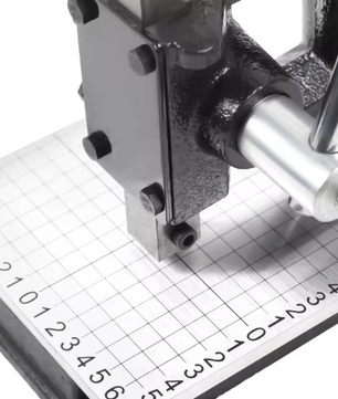 Handmatige Persponsmachine – Verstelbare Ponsmachine voor Leerbewerking