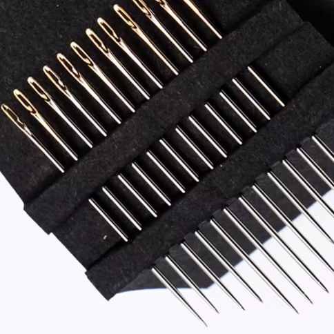 Multi-Size Stopnaalden met Zijopening – RVS Naainaalden Set