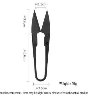 U-Vormige Draadafsnijder – Naaischaar voor Stoffen en Handwerk