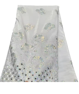 Fluwelen Kant Stof met Pailletten – Elegante Guipure Kant voor Naaien en Feestkleding