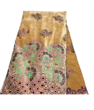 Fluwelen Kant Stof met Pailletten – Elegante Guipure Kant voor Naaien en Feestkleding