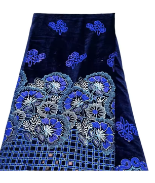 Fluwelen Kant Stof met Pailletten – Elegante Guipure Kant voor Naaien en Feestkleding