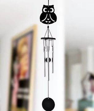 Handgemaakte Metalen Windgong met Decoratieve Hanger – Multi-Pijp Muziek Windgong voor Tuin en Balkon