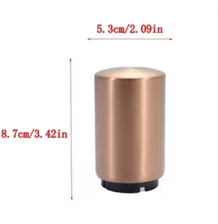 Automatische Bierflesopener met Drukmechanisme – RVS Magnetische Flesopener voor Keuken en Bar