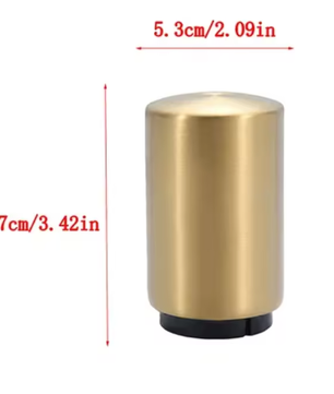 Automatische Bierflesopener met Drukmechanisme – RVS Magnetische Flesopener voor Keuken en Bar