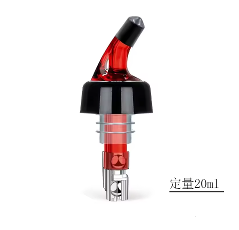 Verstelbare Wijn Schenker met Doseermaat – Flesstop Dispenser voor Olie en Dranken