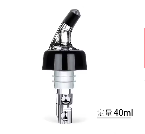 Verstelbare Wijn Schenker met Doseermaat – Flesstop Dispenser voor Olie en Dranken