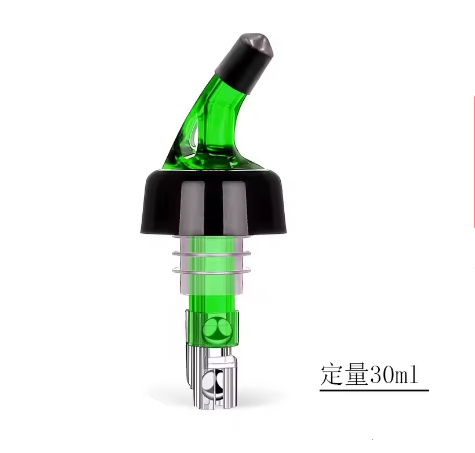 Verstelbare Wijn Schenker met Doseermaat – Flesstop Dispenser voor Olie en Dranken