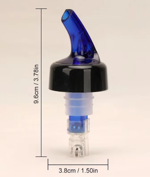 Verstelbare Wijn Schenker met Doseermaat – Flesstop Dispenser voor Olie en Dranken