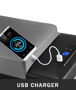 Draagbare Autokoelkast met Compressor – 20-55L Elektrische Koelbox