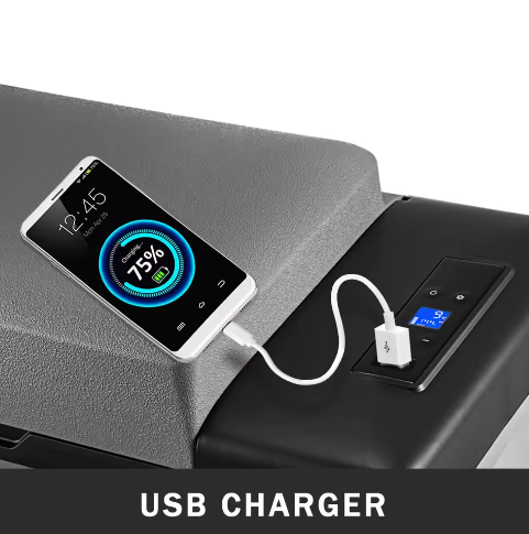 Draagbare Autokoelkast met Compressor – 20-55L Elektrische Koelbox