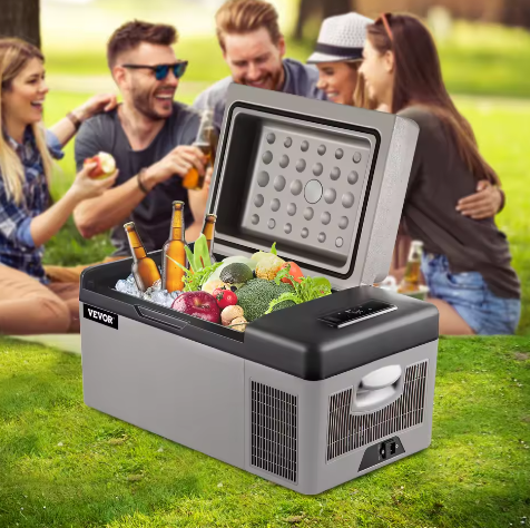 Draagbare Autokoelkast met Compressor – 20-55L Elektrische Koelbox