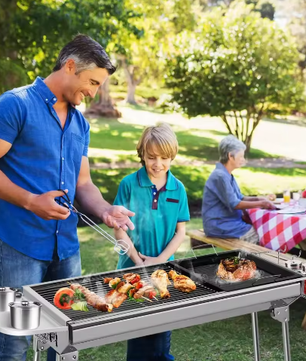 Opvouwbare Houtskool BBQ Grill met RVS Grillroosters