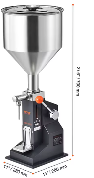 Handmatige Vloeistofvulmachine 5–100 ml met Trechter