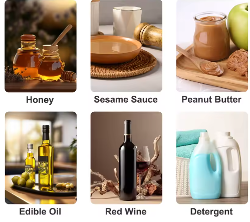 Automatische Vloeistof Vulmachine met Tandwielpomp en Digitale Controle – Flessenvuller voor Parfum, Drank en Olie 50-5000 g