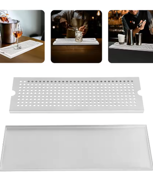 RVS Biertap Lekbak – Verwijderbare Druppelbak voor Biertoren en Bar