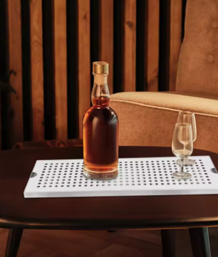 RVS Biertap Lekbak – Verwijderbare Druppelbak voor Biertoren en Bar