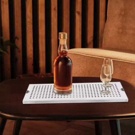 RVS Biertap Lekbak – Verwijderbare Druppelbak voor Biertoren en Bar