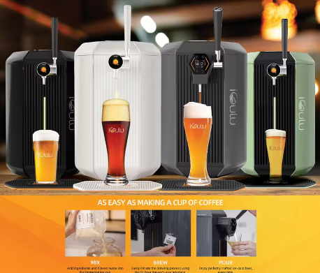 Slim Bierbrouwsysteem – Volautomatische Thuisbrouwset met Temperatuurregeling