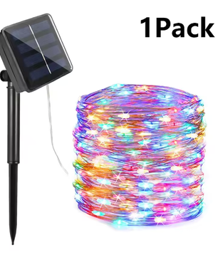 Solar LED Lichtslinger voor Buiten – Waterdichte Tuinverlichting op Zonne-energie