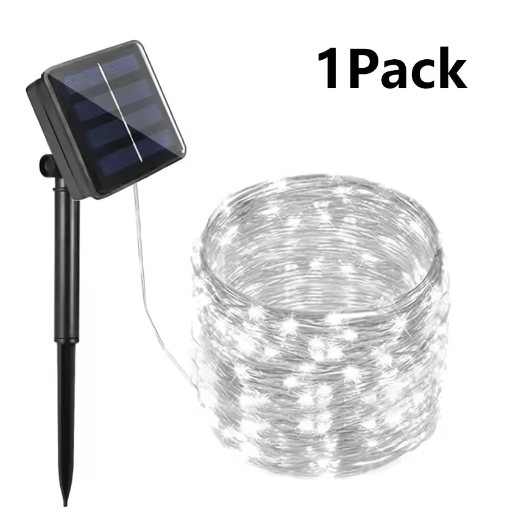Solar LED Lichtslinger voor Buiten – Waterdichte Tuinverlichting op Zonne-energie