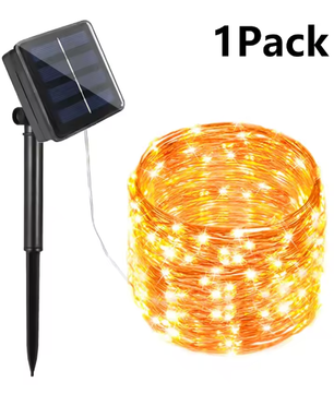 Solar LED Lichtslinger voor Buiten – Waterdichte Tuinverlichting op Zonne-energie
