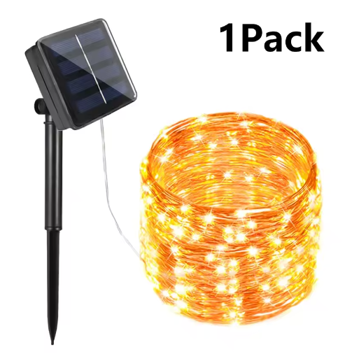 Solar LED Lichtslinger voor Buiten – Waterdichte Tuinverlichting op Zonne-energie