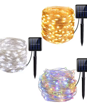 Solar LED Lichtslinger voor Buiten – Waterdichte Tuinverlichting op Zonne-energie